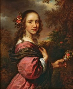 Naisen muotokuva, 1658